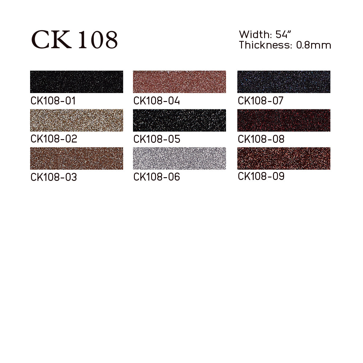 
                  
                    CK108 Glitter fabric
                  
                