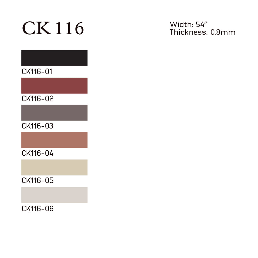 
                  
                    CK116 Mirror TPU Leather
                  
                