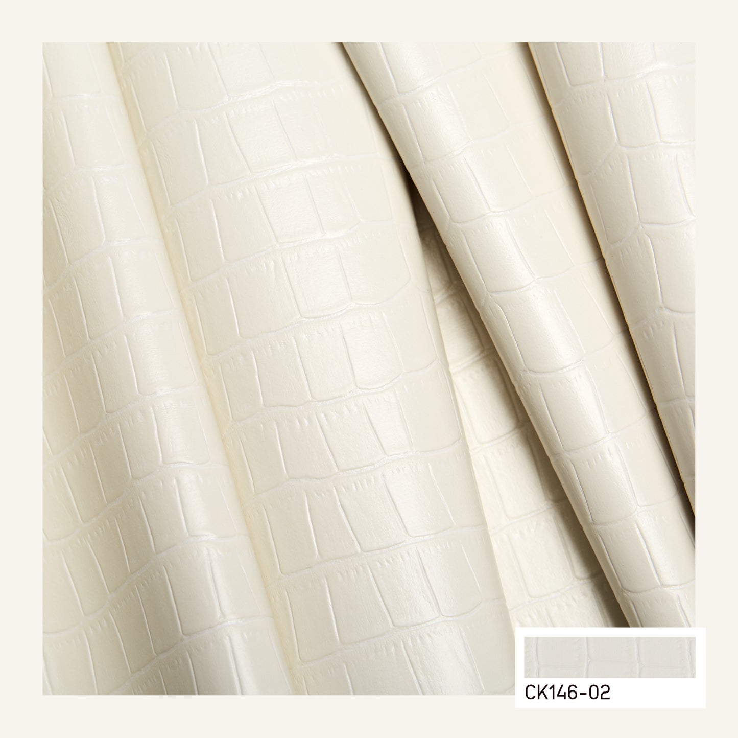 
                  
                    CK146 croc printed PU leather
                  
                