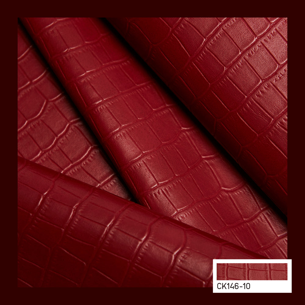
                  
                    CK146 croc printed PU leather
                  
                