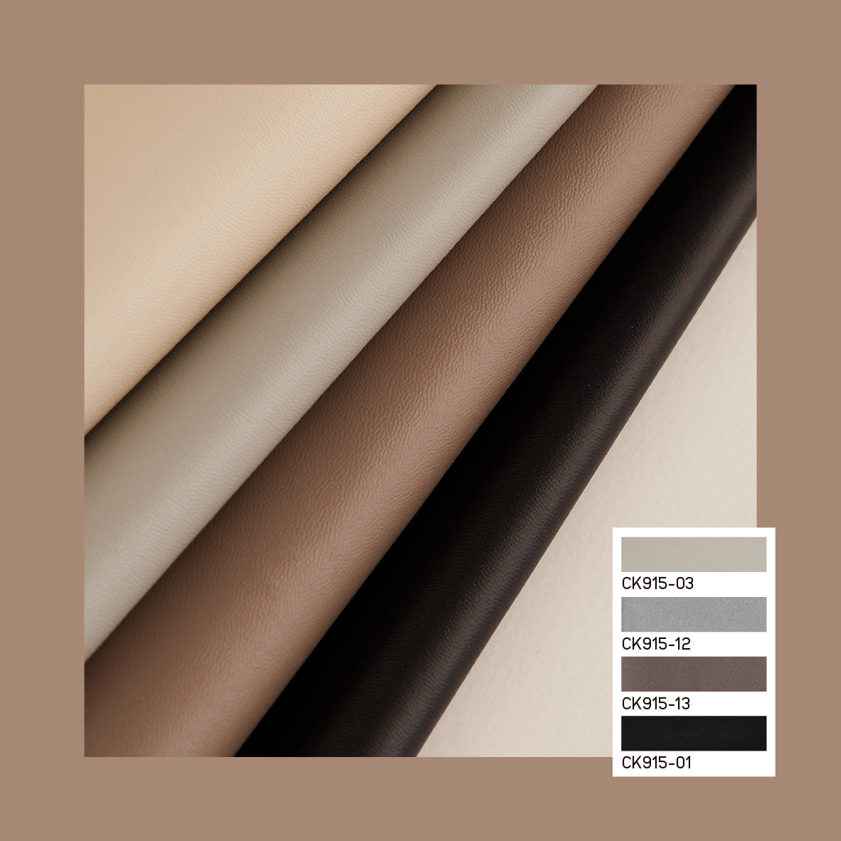 
                  
                    CK915 basic leather printed PU
                  
                